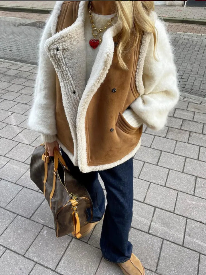 Lederweste Damen Elegant &amp; Winterlich