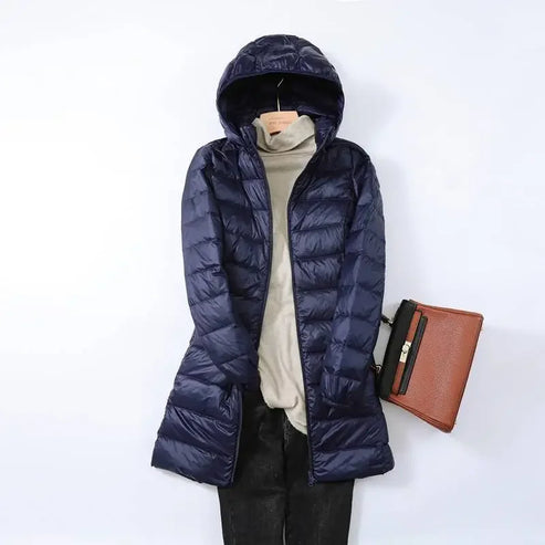 Leichtgewicht Pufferjacke Damen Warme Gesteppte Winterjacke