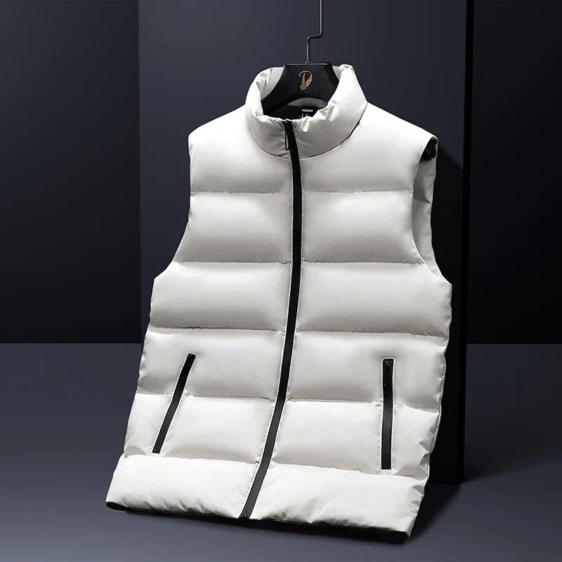 Leichtes Herren-Gilet Gepolstert Warm