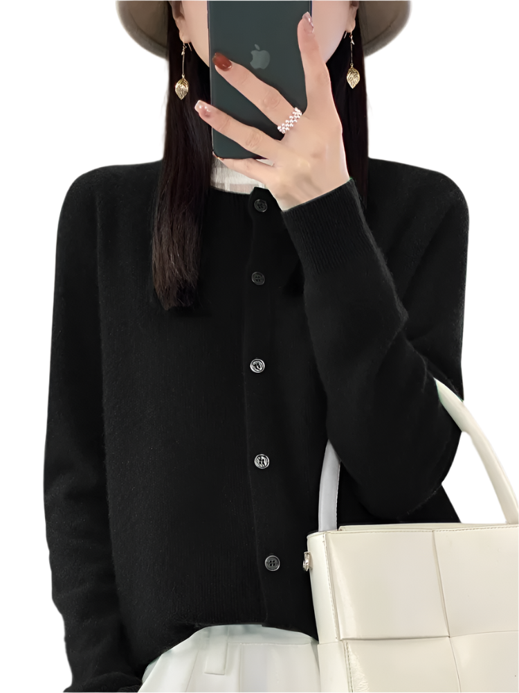 Damen Winterjacke Langärmelig Mit Pullover
