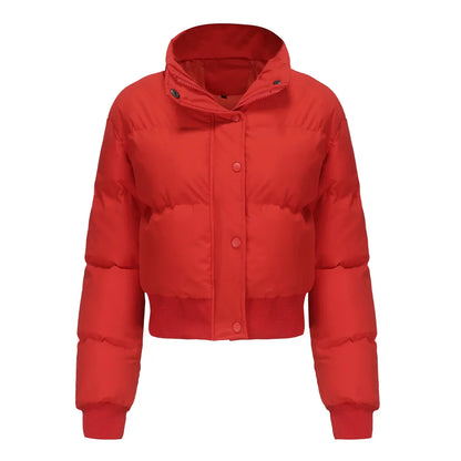 Stylischer Winter-Puffermantel