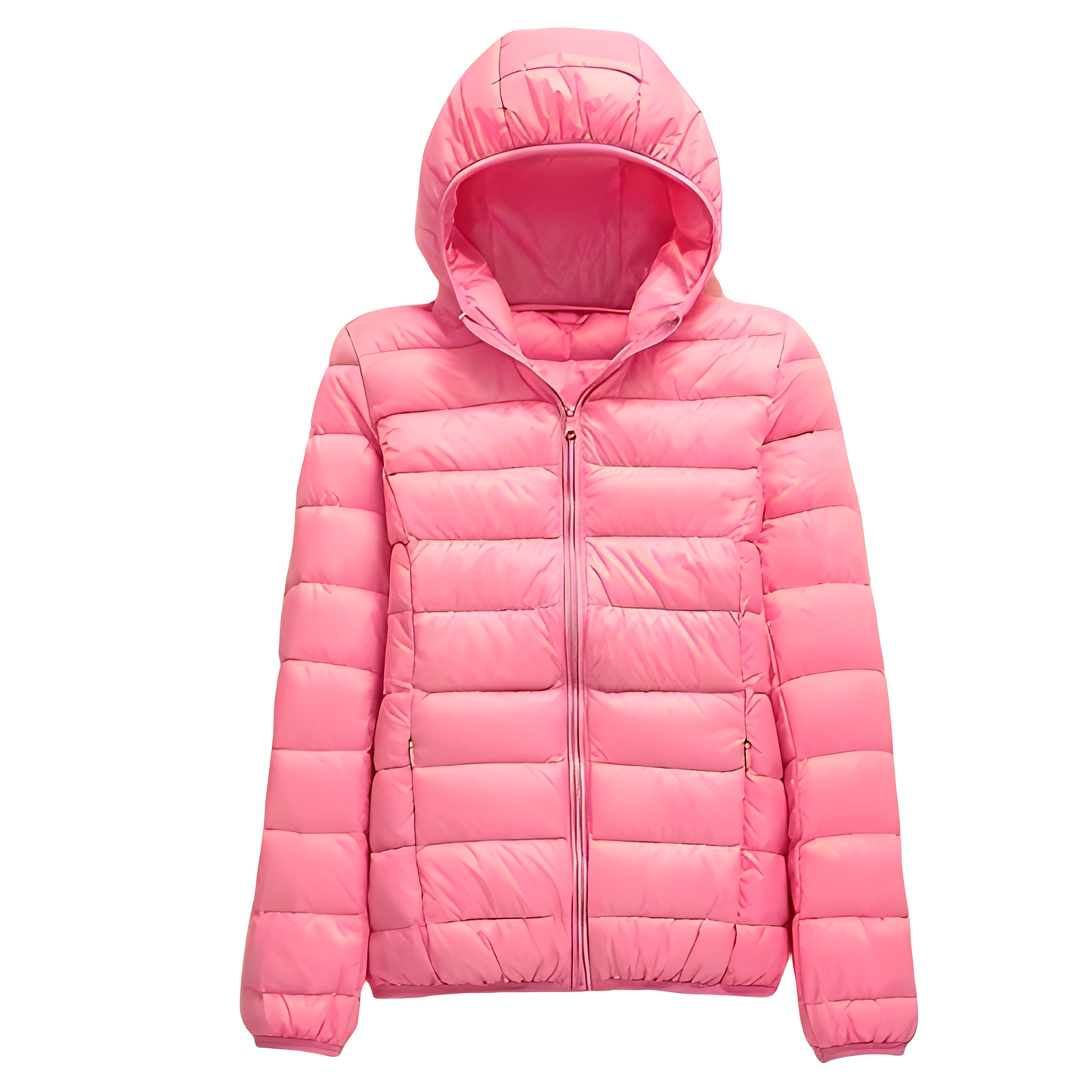 Stilvolle Damen Daunenjacke Slim Fit - IdealeKleiden