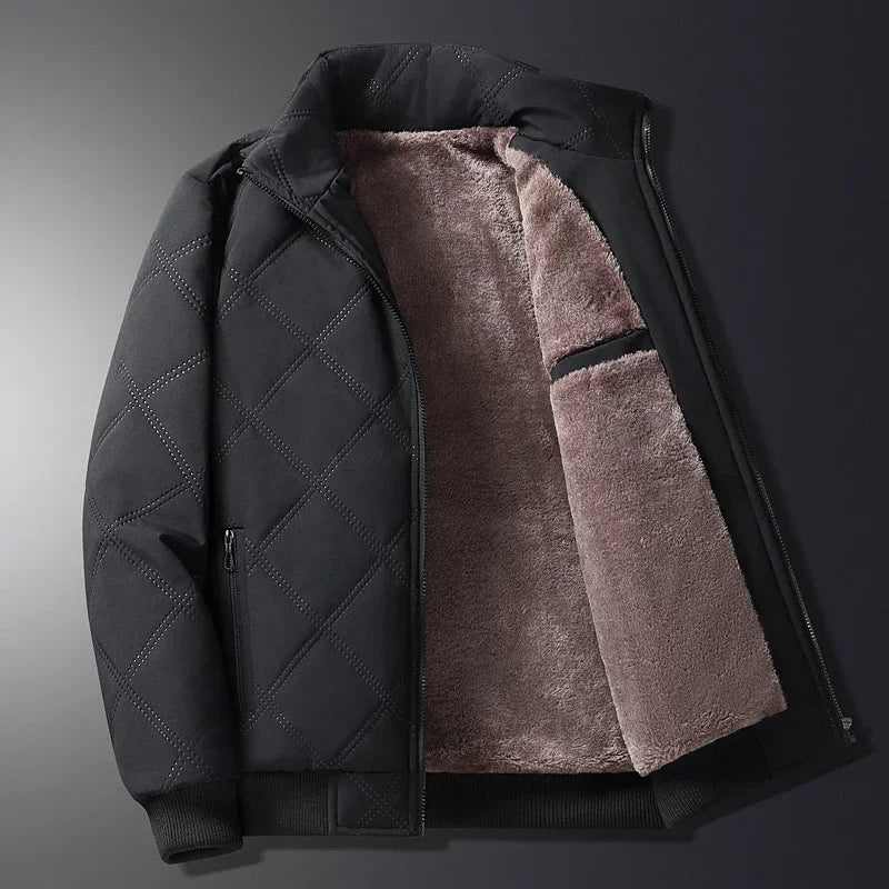 Herren Fleecejacke Warm Herbst Winter