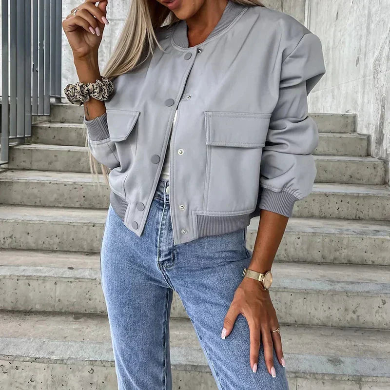 Moderne Damenjacke Bomber Style