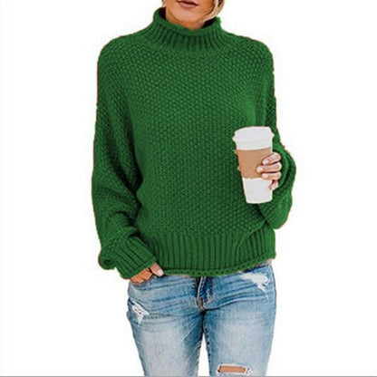Weiche Rollkragenpullover Selbstgestrickt