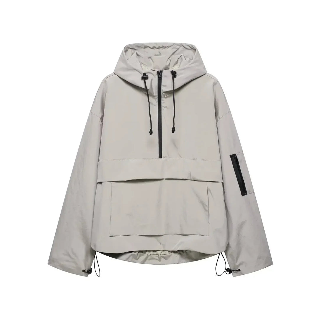 Damen Skijacke Elegante Kapuze Winterjacke