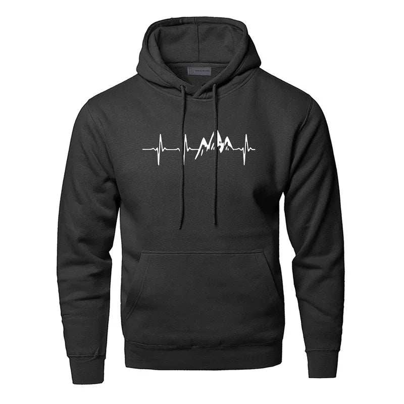 Modische Hoodie Baumwolle Polyester Komfort Trend - IdealeKleiden