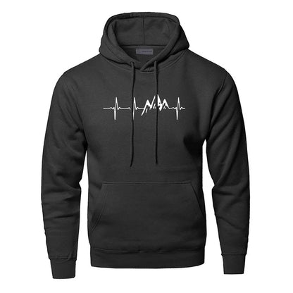 Modische Hoodie Baumwolle Polyester Komfort Trend - IdealeKleiden