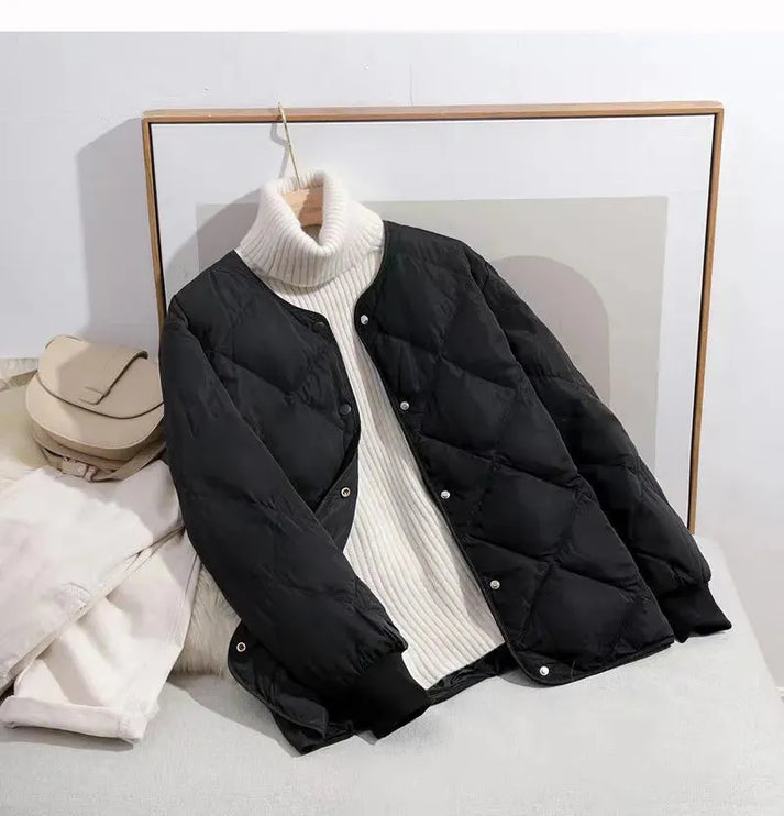 Damen Winterjacke Warm und Stilvoll