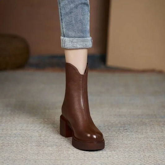 Vegane Stiefel Chelsea Boots Elegance - IdealeKleiden