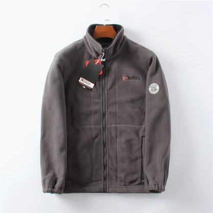 Herren Fleecejacke Warm und Stilvoll Winter