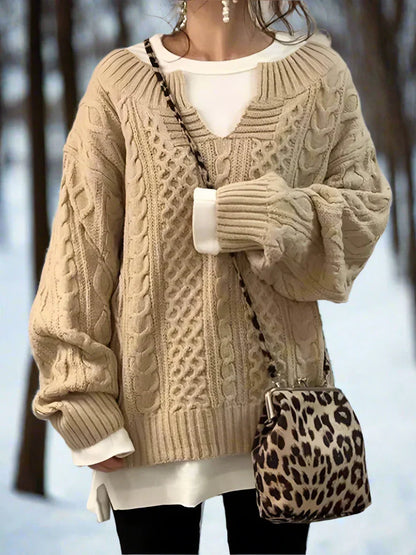 Strickpullover Oversized Weichwarm Comfort Fit