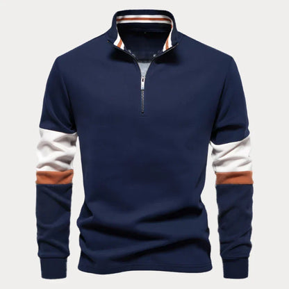 Herren Pullover Modern Streifen Design