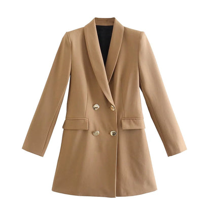 Damen Blazer Langärmlig Elegant