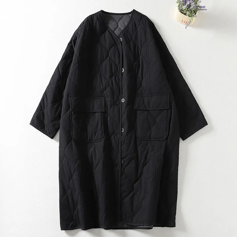 Stylische Damenmantel Steppjacke