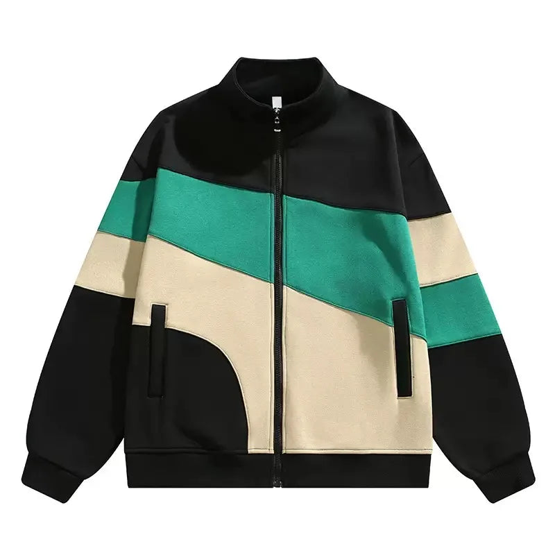 Sportive Damenjacke Reißverschluss Design