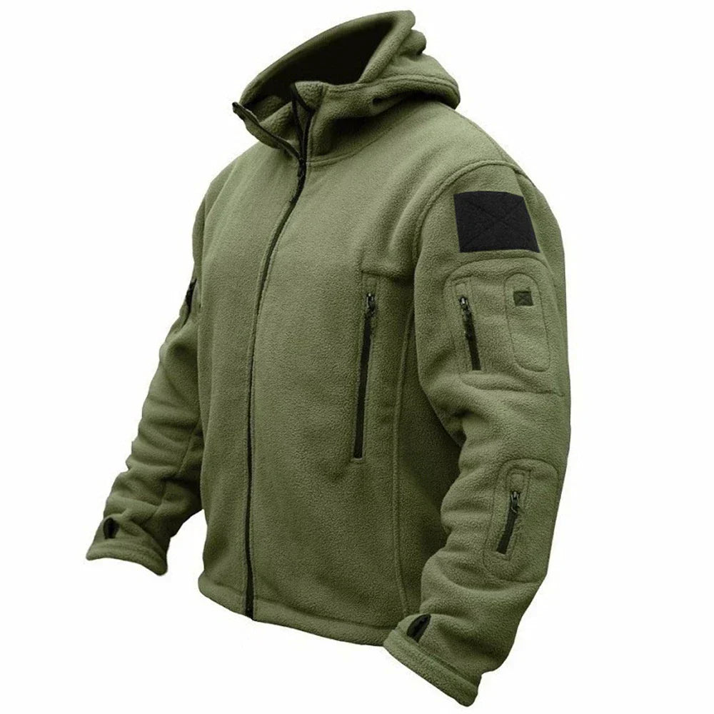 Taktische Fleece-Hoodie Jacke Outdoor
