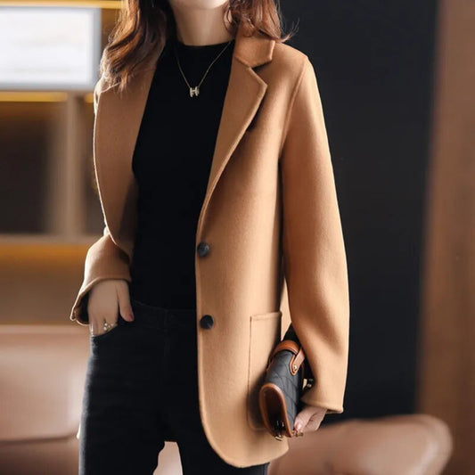 Moderne Blazer Damen Slim Fit Leicht - IdealeKleiden