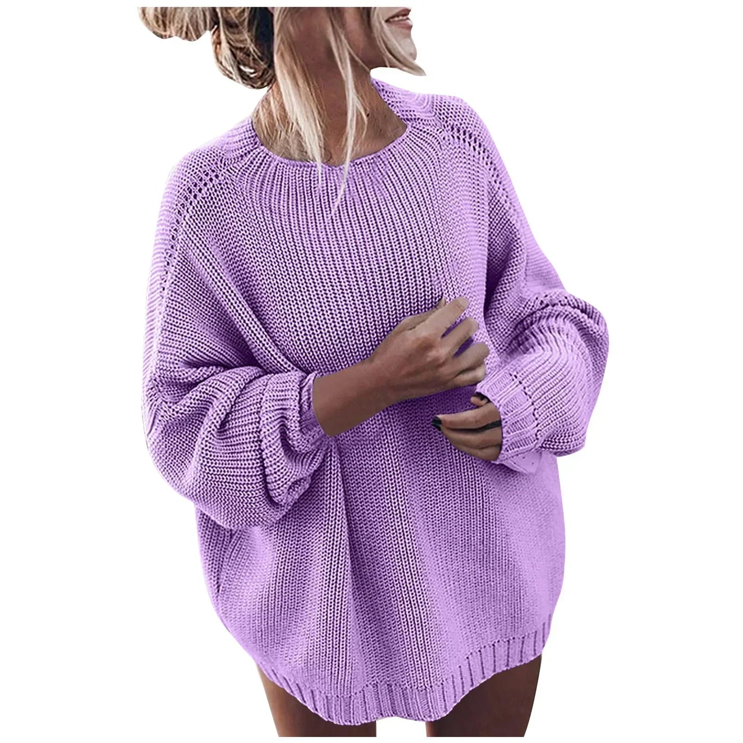 Bequeme Pullover Damen Relaxed Fit