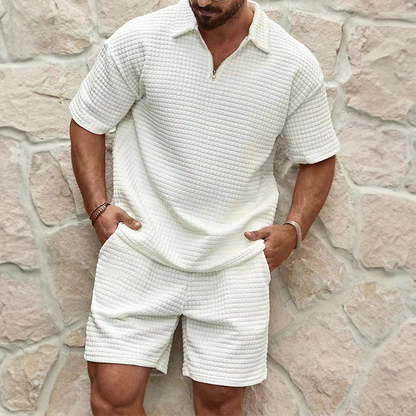 Herren Shorts Set Lockere Passform Sommer