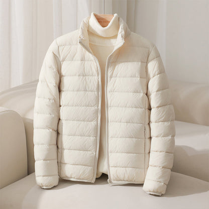 Winter Daunenjacke Hochkragen Warm - IdealeKleiden