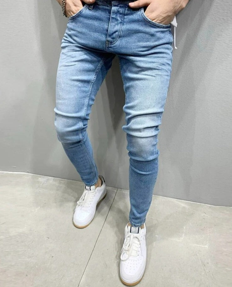 Schlanke Herrenjeans Stretch Bequem