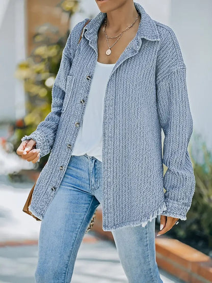 Casual Denimjacke Bequem Für Den Alltag