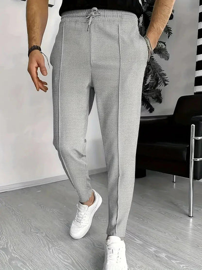 Elastische Herren Joggerhose Slim Fit - IdealeKleiden