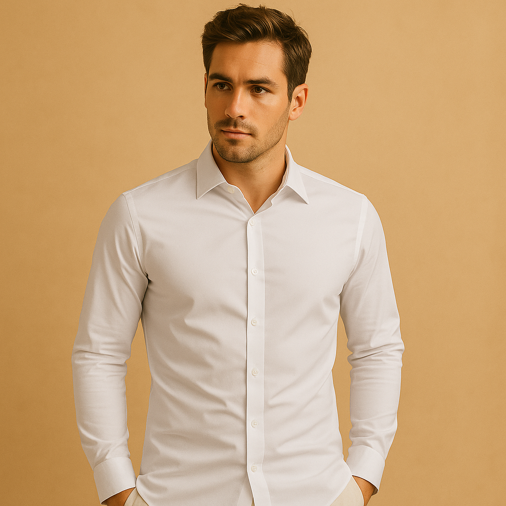 Herren Fit Hemd Reverskragen Modern