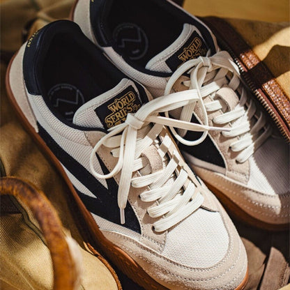 Herren Sneaker Sport Schwarz Weiß