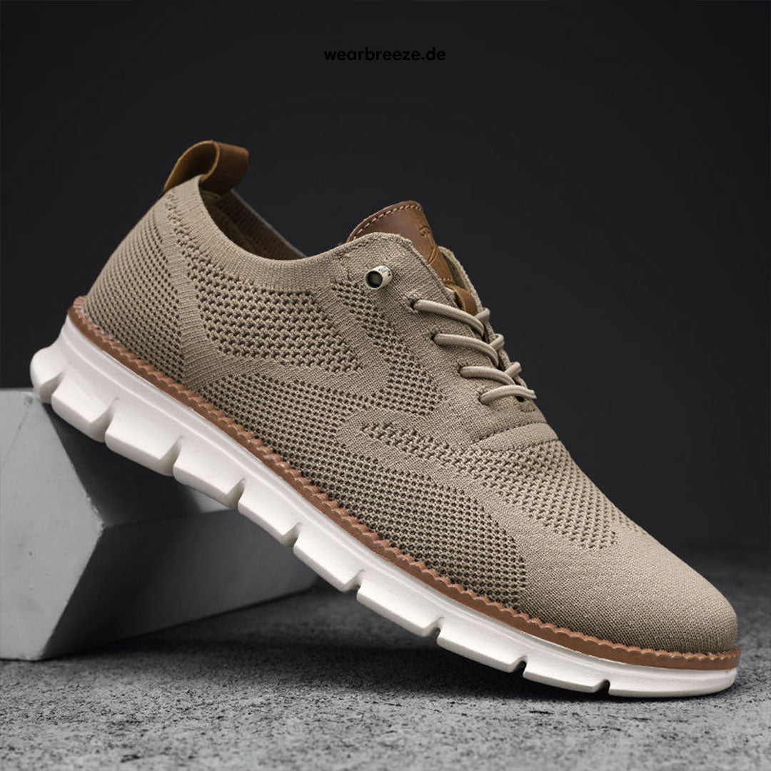 Leichtlaufende Sneaker Herren atmungsaktiv Mesh - IdealeKleiden