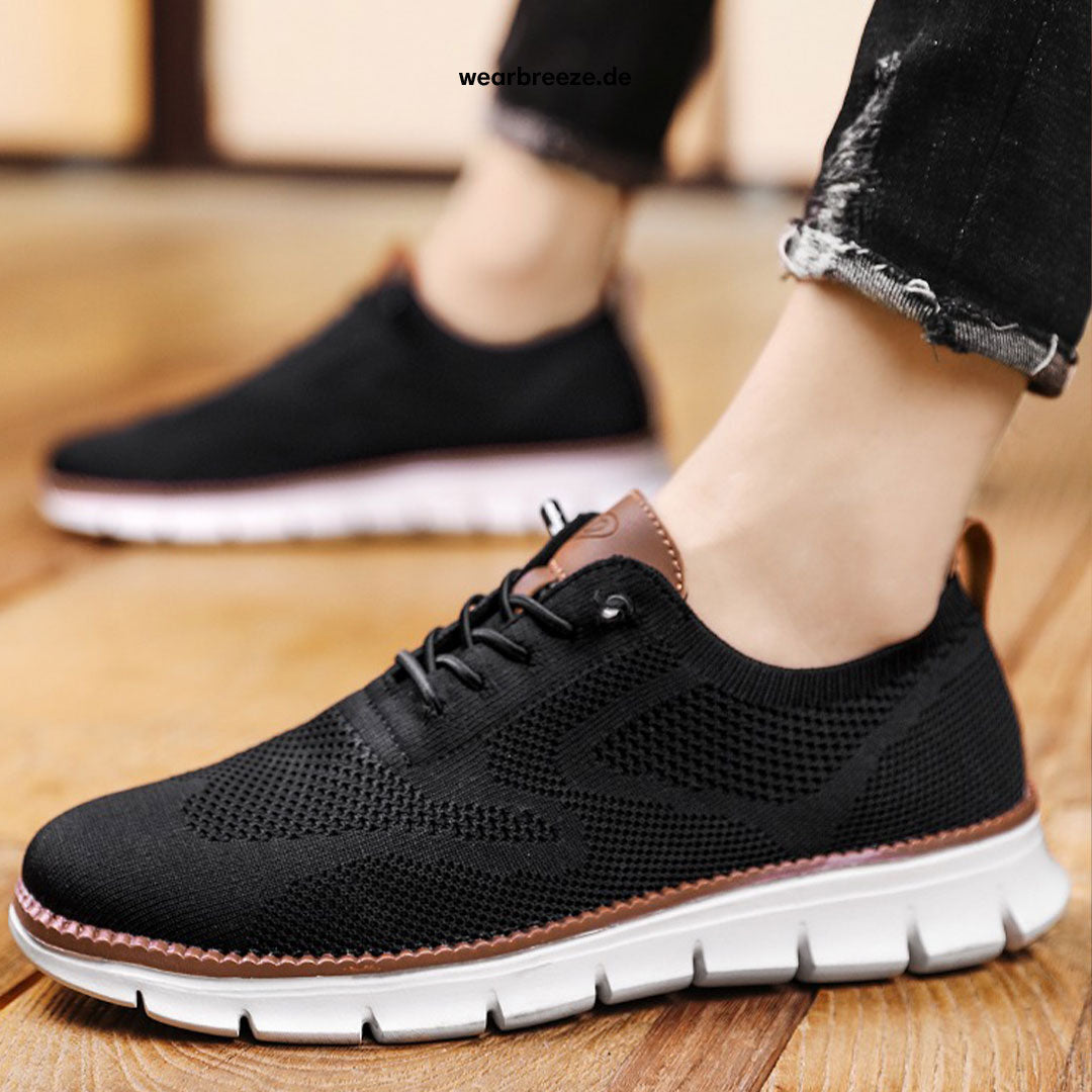Leichtlaufende Sneaker Herren atmungsaktiv Mesh