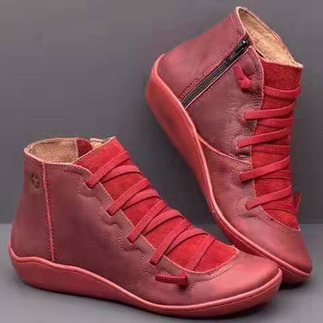 Winterstiefel Retro Hoch Schnee