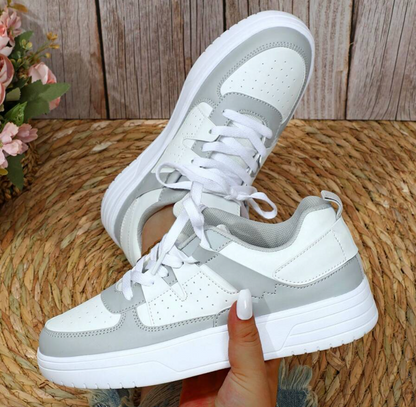 Damen Sneaker Bequem Sportlich