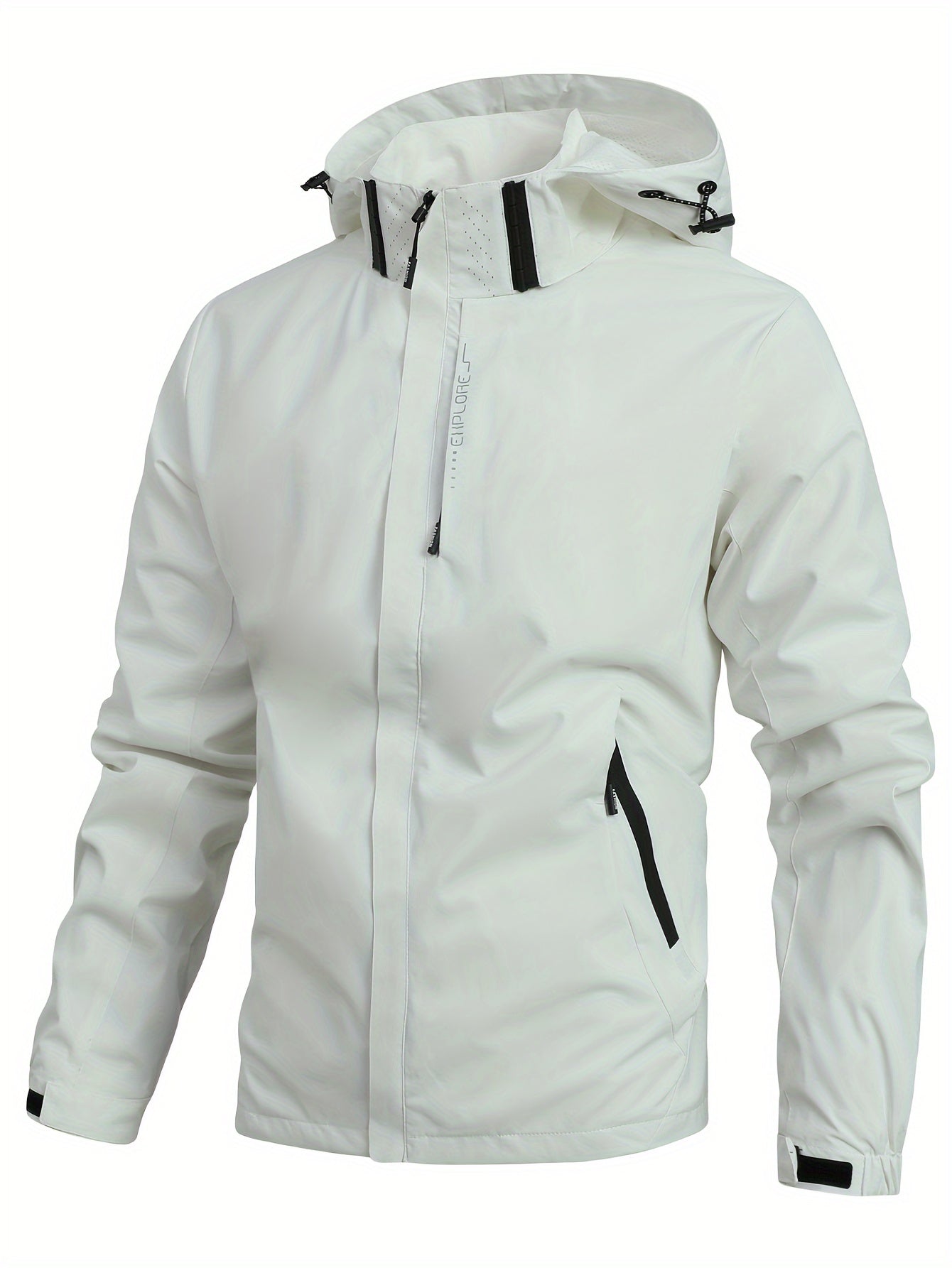 Winddichte Herrenjacke Mit Kapuze Outdoor