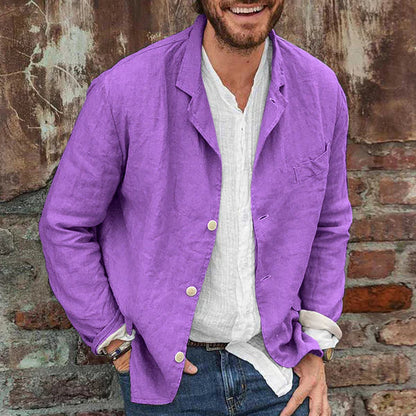 Leichter Sommerblazer für Herren Modern Style