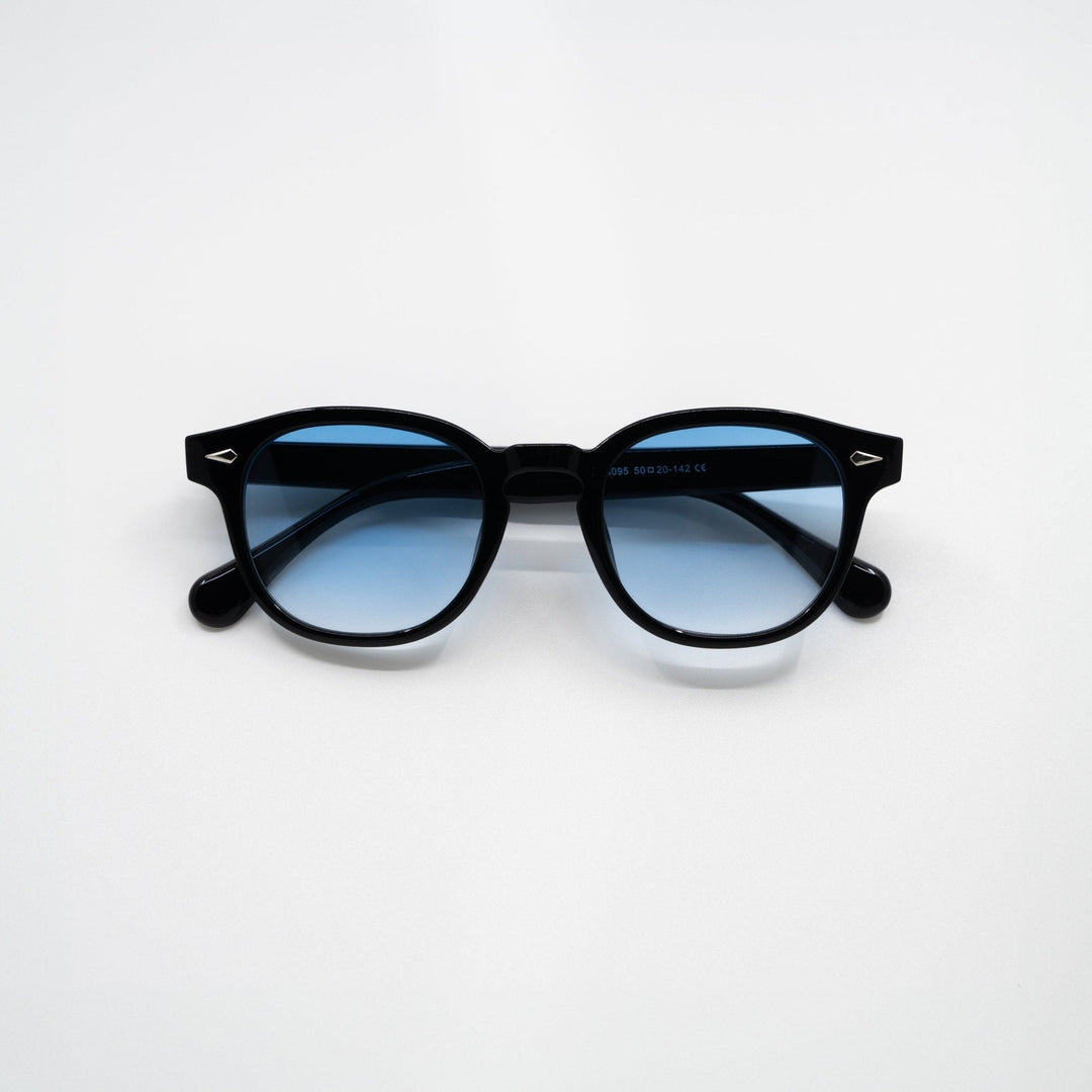 Herren Sonnenbrille Klassisch Blau UV-Schutz - IdealeKleiden