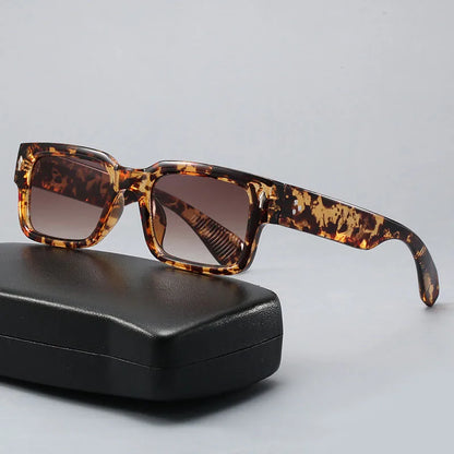 Herren Sonnenbrille Eckig Modern UV-Schutz