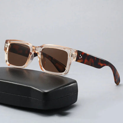 Herren Sonnenbrille Eckig Modern UV-Schutz - IdealeKleiden