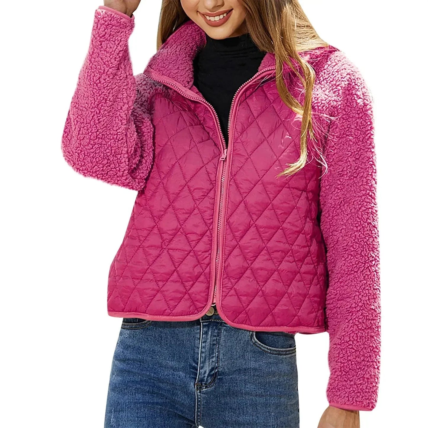 Warme Daunenjacke Frauen Wintermodell