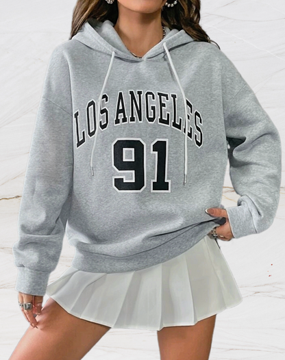 Kapuzenpullover Damen Modern Trendy
