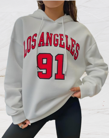 Kapuzenpullover Damen Modern Trendy