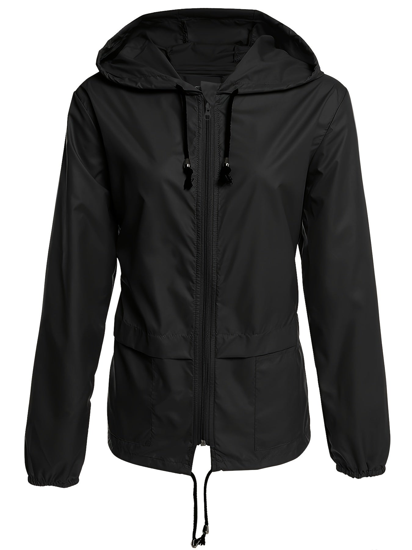 Stylischer Windbreaker Kapuze Modern Wasserdicht