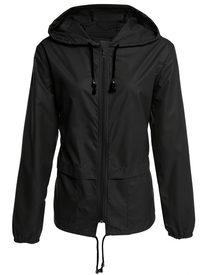 Stylischer Windbreaker Kapuze Modern Wasserdicht