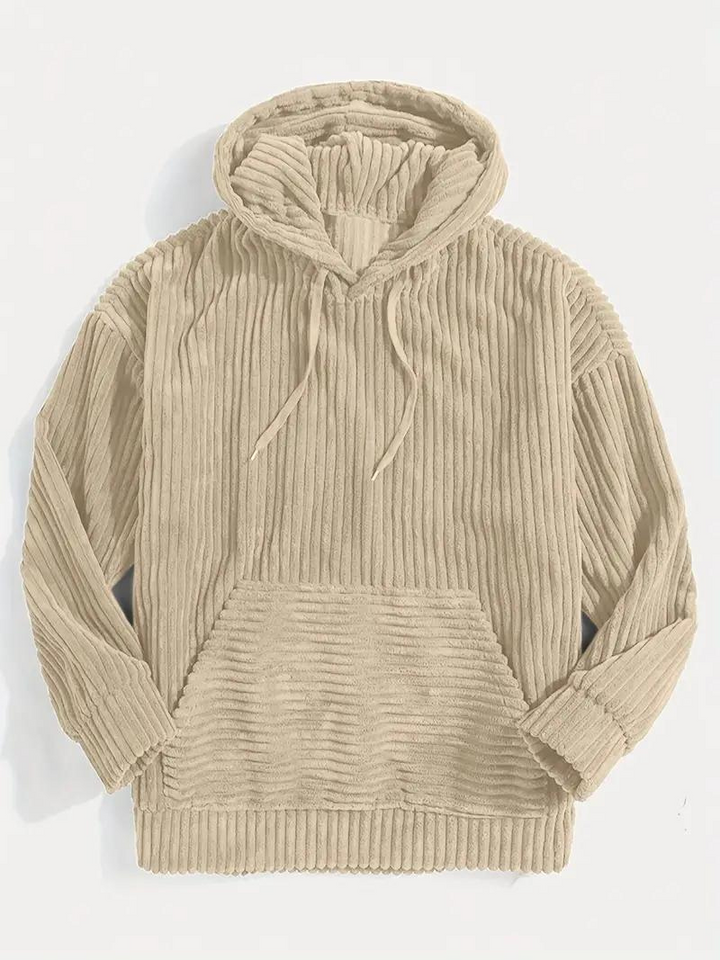 Große Herren Hoodie Fleece Pullover
