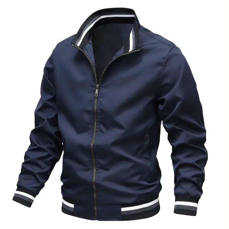 Herren Winterjacke Kragen Windbreaker Modell