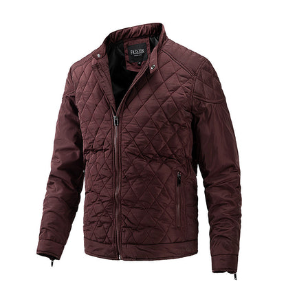 Winterjacke Herren Reißverschluss Steppjacke