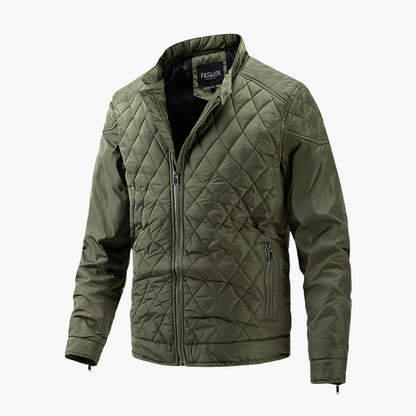 Wattierte Winterjacke Damen Reißverschluss