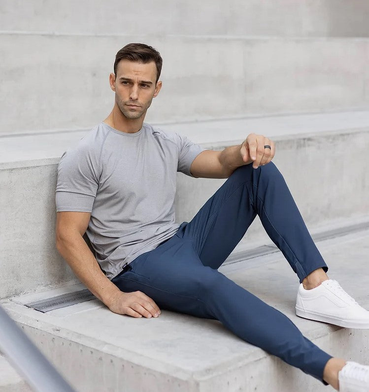 Elastische Herren Jogginghose Slim Fit - IdealeKleiden