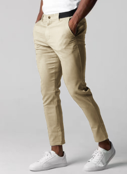 Elastische Herren Chinos Slim Fit Hose
